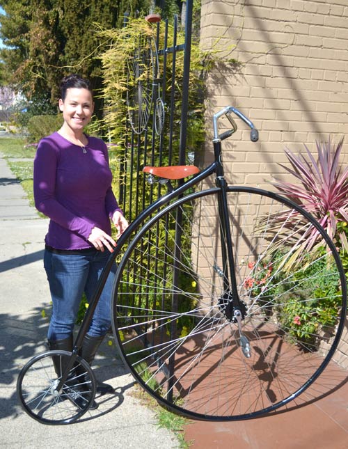 antique high wheel bicycle for sale