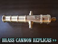 Brass Cannon Replicas